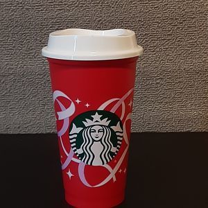 Starbucks 2021 Christmas Holiday Reusable Plastic Travel Cup Tumbler 50 Years
